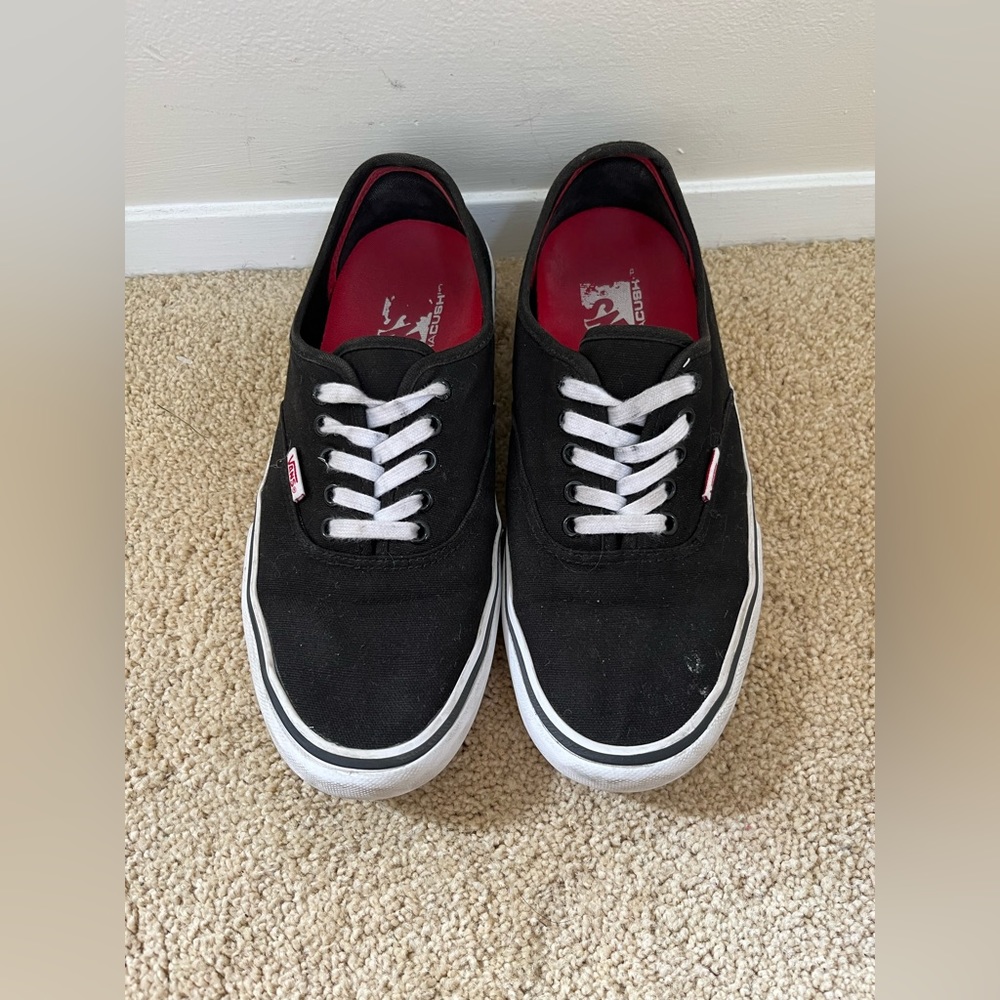 vans classic black shoes